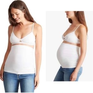 White Maternity Bella Belly Bands FREE W/PURCHASE